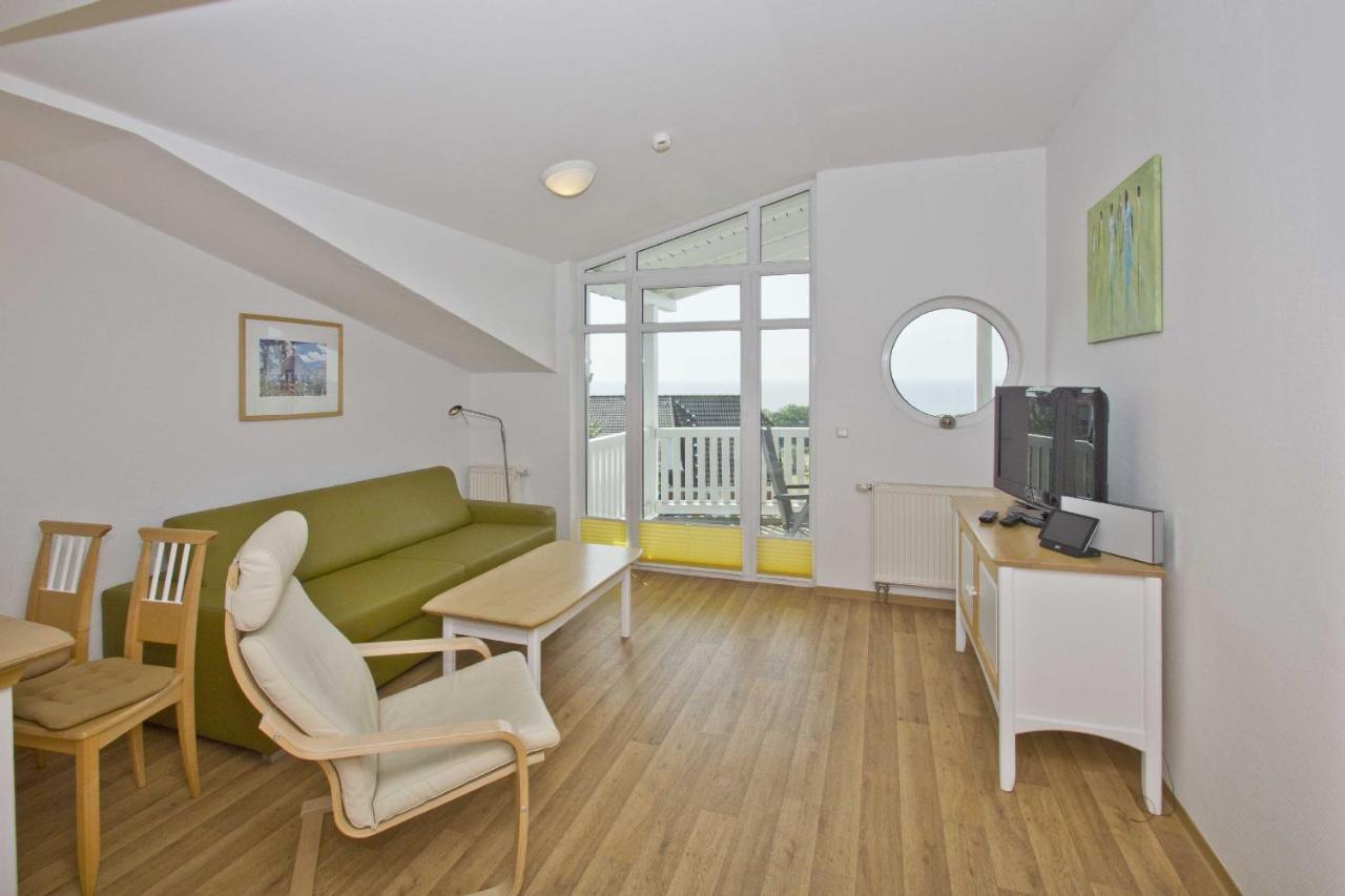 Meeresblick Residenzen FeWo 17, inklusive Sauna und Schwimmbadnutzung im AHOI Sellin Goehren  Exterior foto