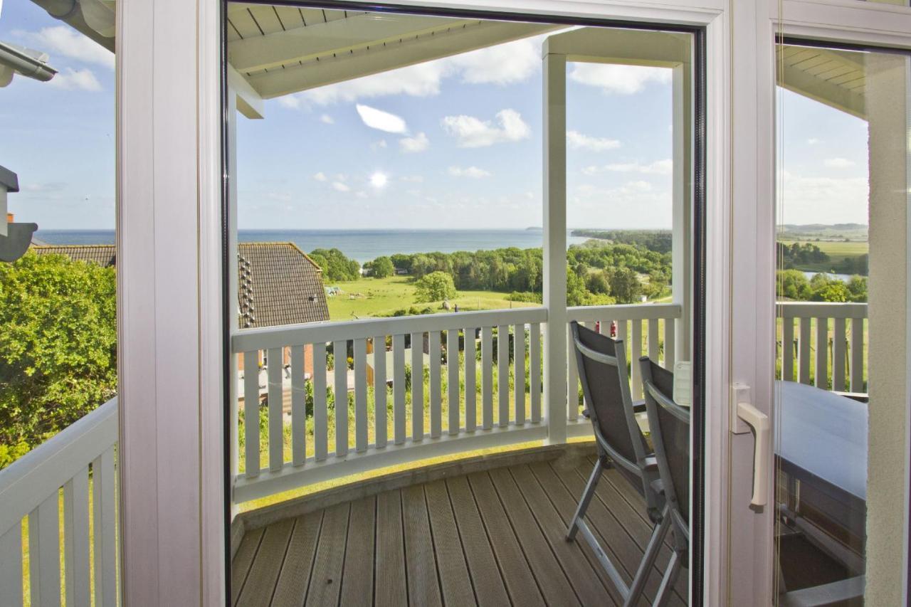 Meeresblick Residenzen FeWo 17, inklusive Sauna und Schwimmbadnutzung im AHOI Sellin Goehren  Exterior foto