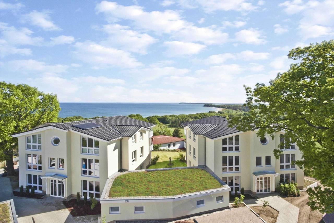 Meeresblick Residenzen FeWo 17, inklusive Sauna und Schwimmbadnutzung im AHOI Sellin Goehren  Exterior foto